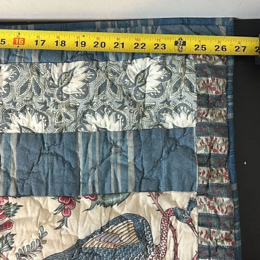 Pottery Barn Florrella Patchwork Quilted sham